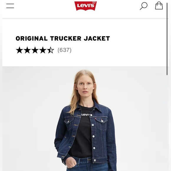 Levi’s Women’s Jean Jacket 💘 - Picture 4 of 4